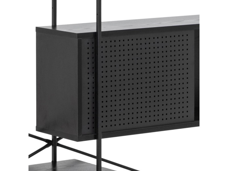 Regał Angus I czarny - ACTONA